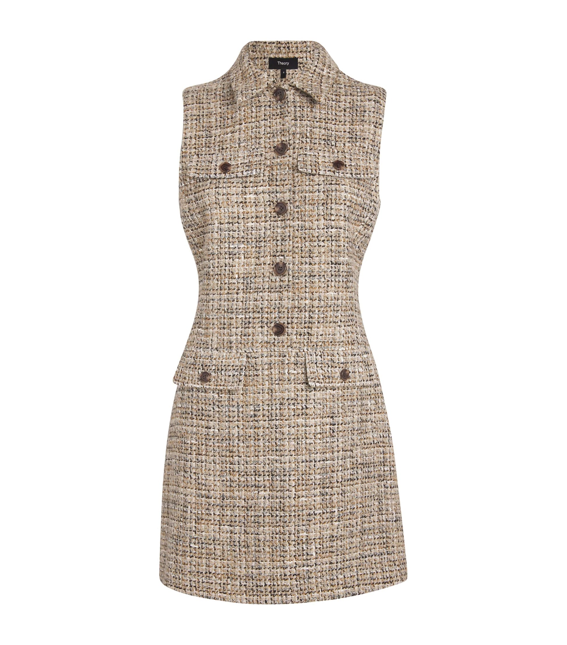 Theory Tweed Mini Dress