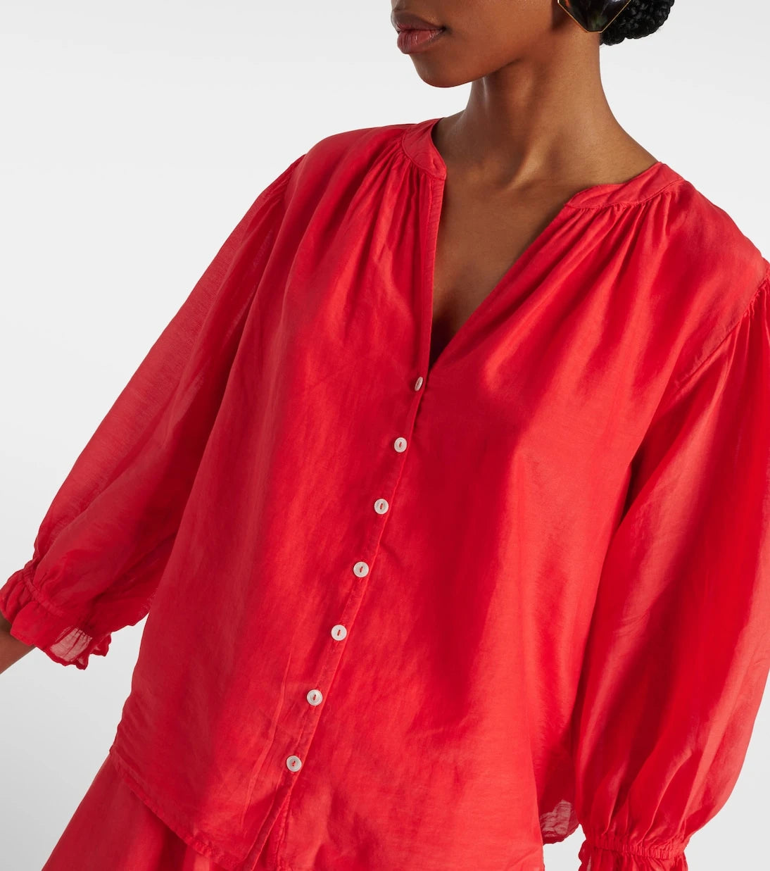 Velvet - Mel cotton and silk shirt