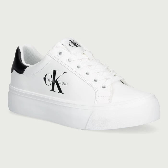 VULC FLATFORM LACEUP LOW LTH deri kadın spor ayakkabı