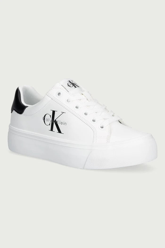 VULC FLATFORM LACEUP LOW LTH deri kadın spor ayakkabı