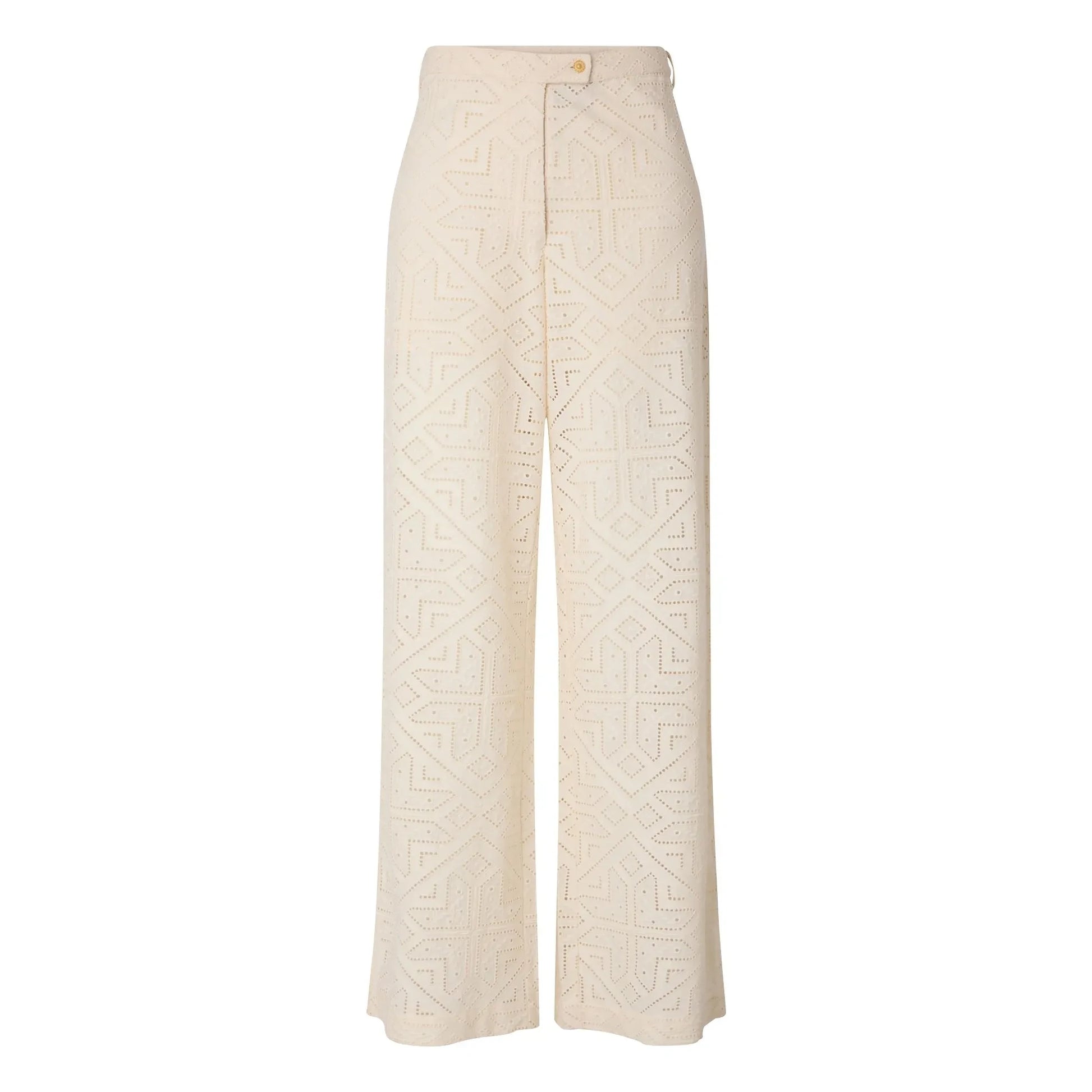 Sessùn - Allindy Cotton Pants | Ecru