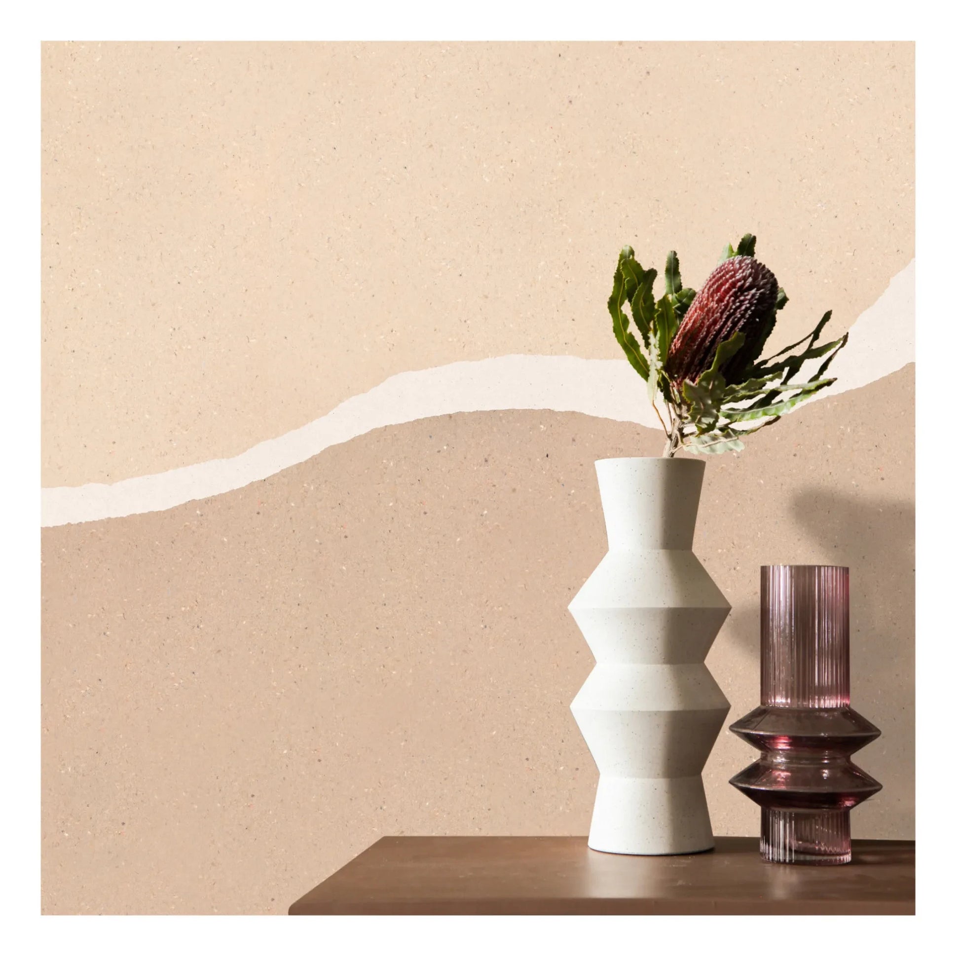 Edito - Duo Wallpaper - 4 rolls | Beige