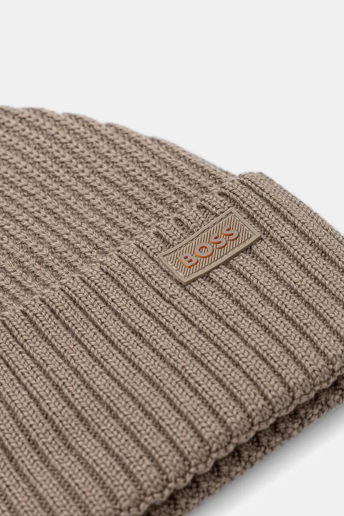 Шапка с вълна BOSS Orange Andern_Hat