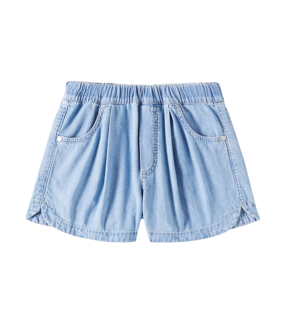Brunello Cucinelli Kids - Monili denim shorts
