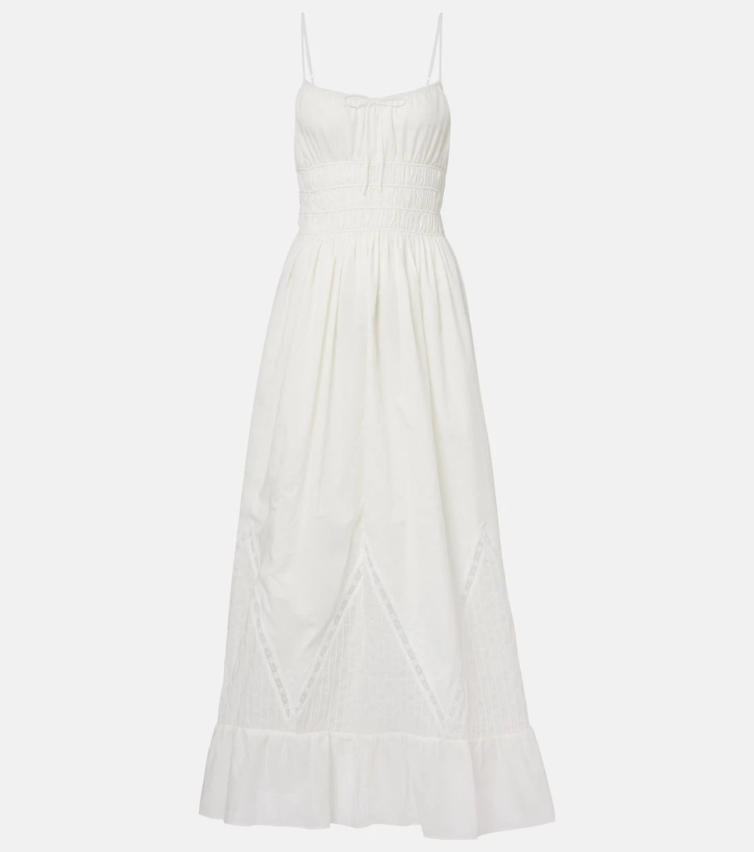 Faithfull - Meline cotton voile maxi dress