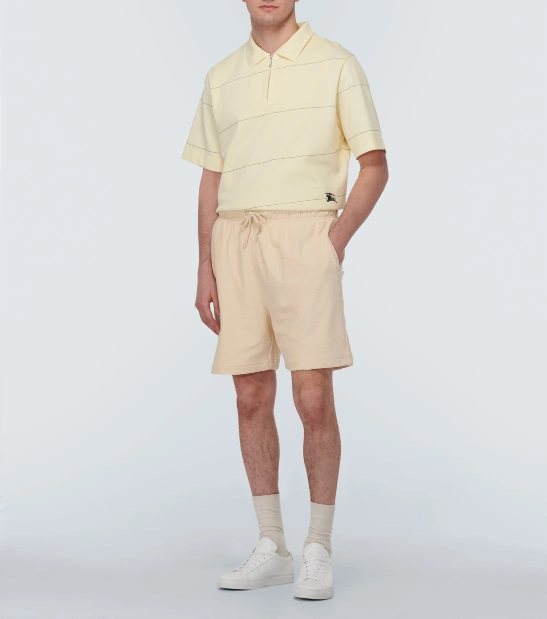 Burberry - Logo cotton shorts