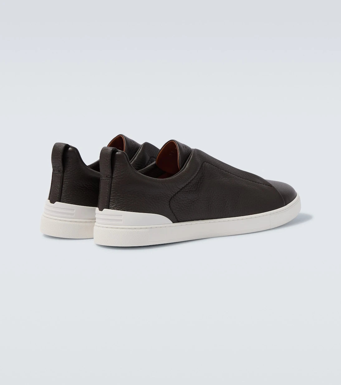 Zegna - Triple Stitch leather sneakers