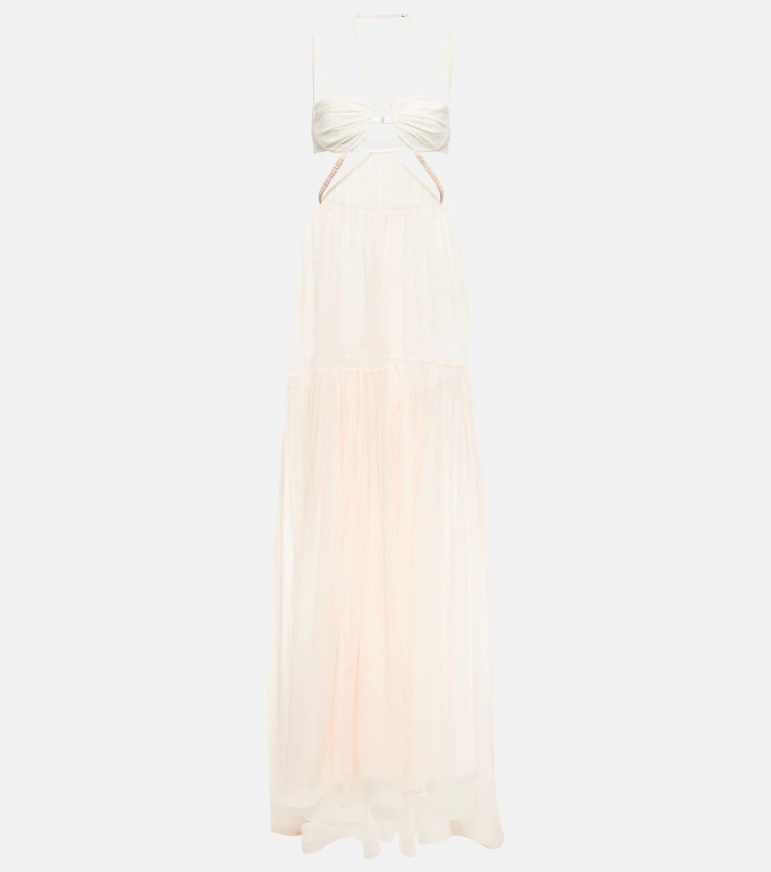 Nensi Dojaka - Bridal silk chiffon gown