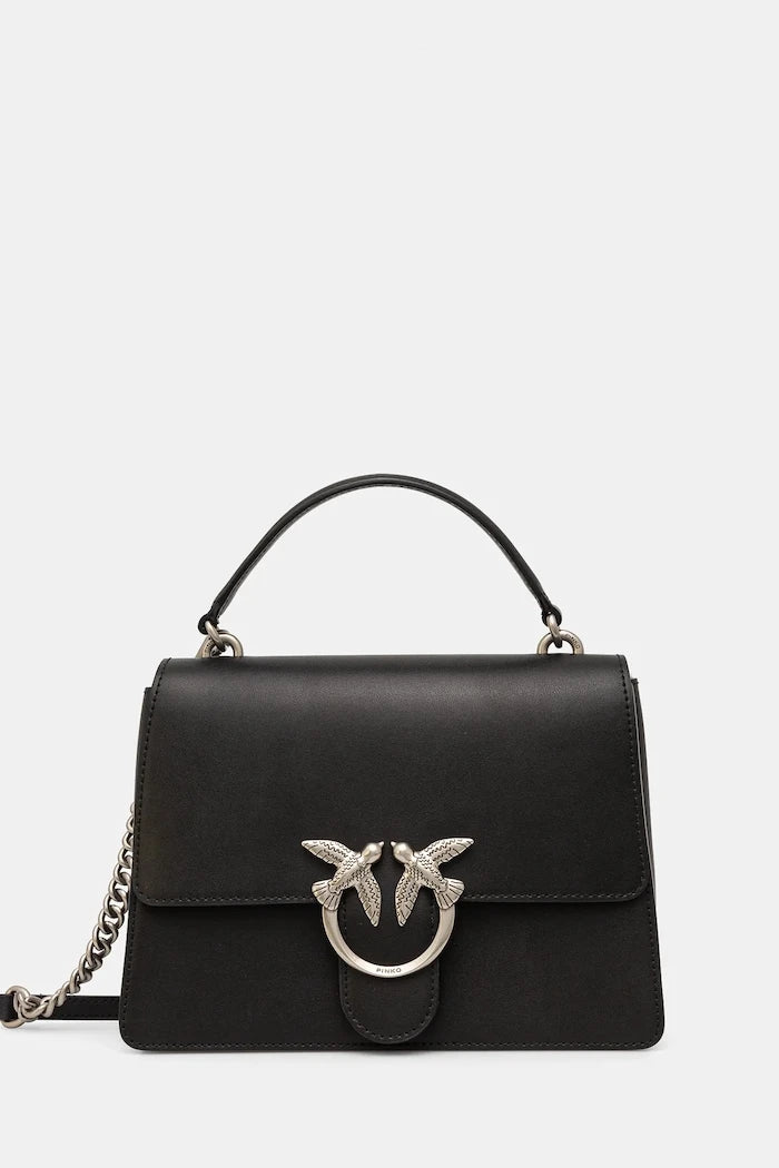 Pinko kadın deri crossbody çanta