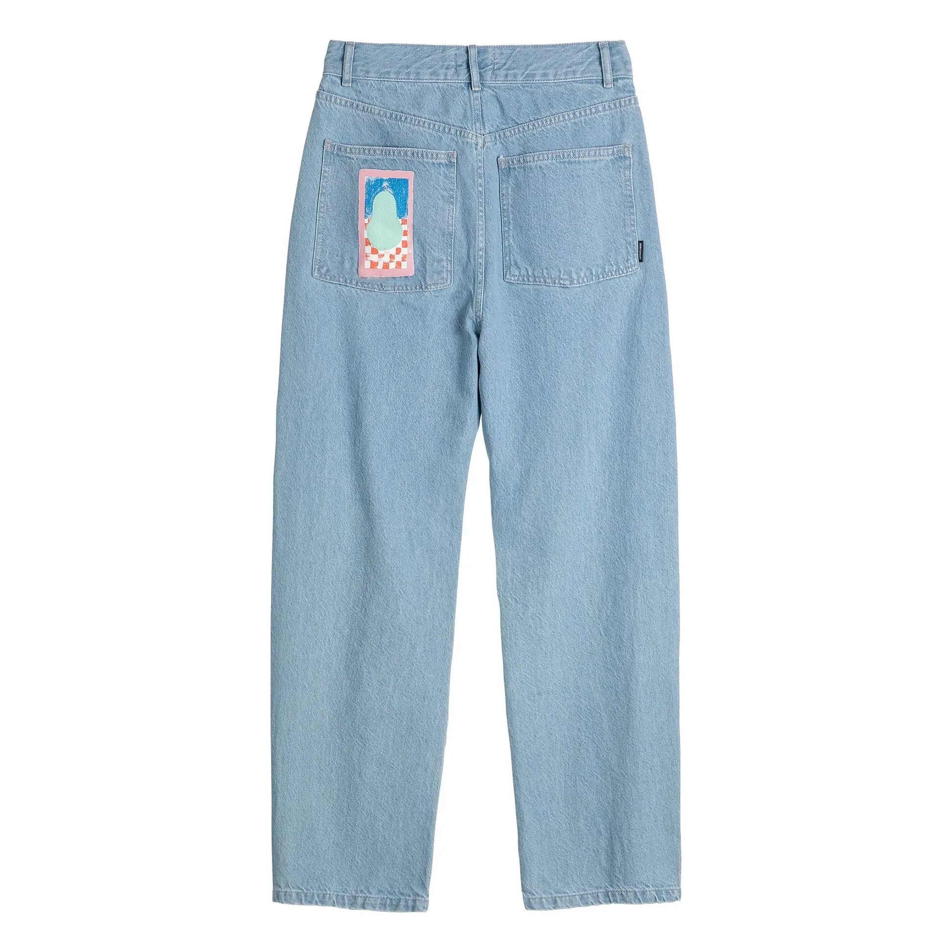 Bobo Choses - Organic Cotton Pear Pants | Light Blue