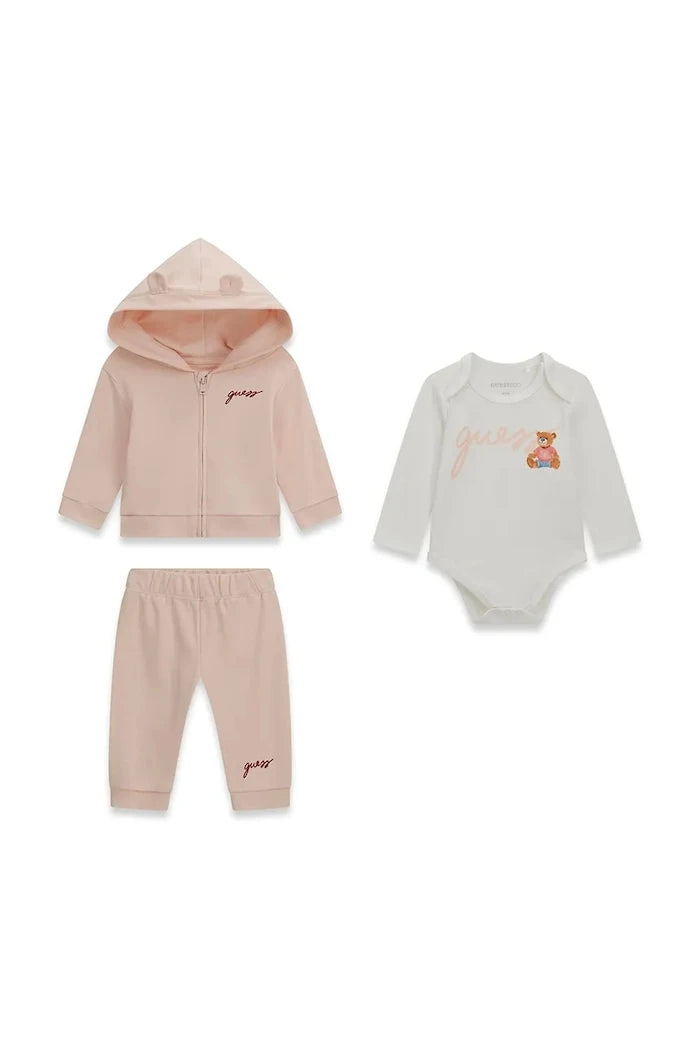Guess pamuklu bebek eşofman takımı