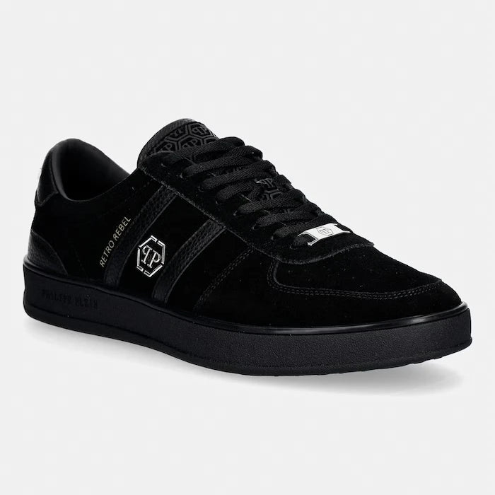 Philipp Plein Lo-Top Sneaker Retro Rebel Erkek Süet Spor Ayakkabı