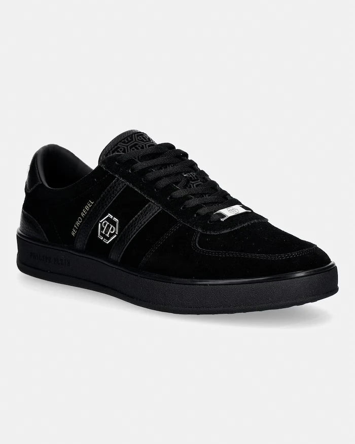 Philipp Plein Lo-Top Sneaker Retro Rebel Erkek Süet Spor Ayakkabı
