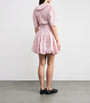 GANNI Pink Check Mini Dress