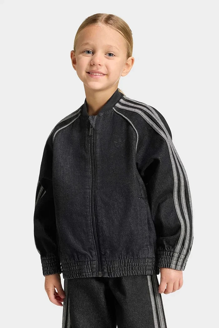 adidas Originals çocuk denim bomber ceket