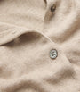 Harrods Beige Cashmere Crew-Neck Cardigan