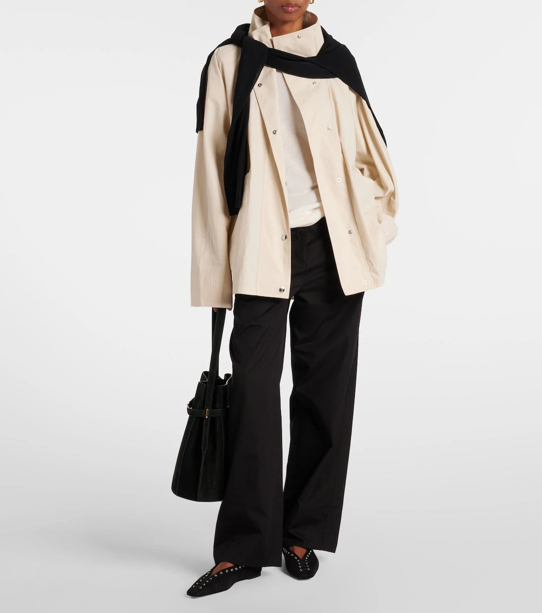 Toteme - Wide-leg cotton pants
