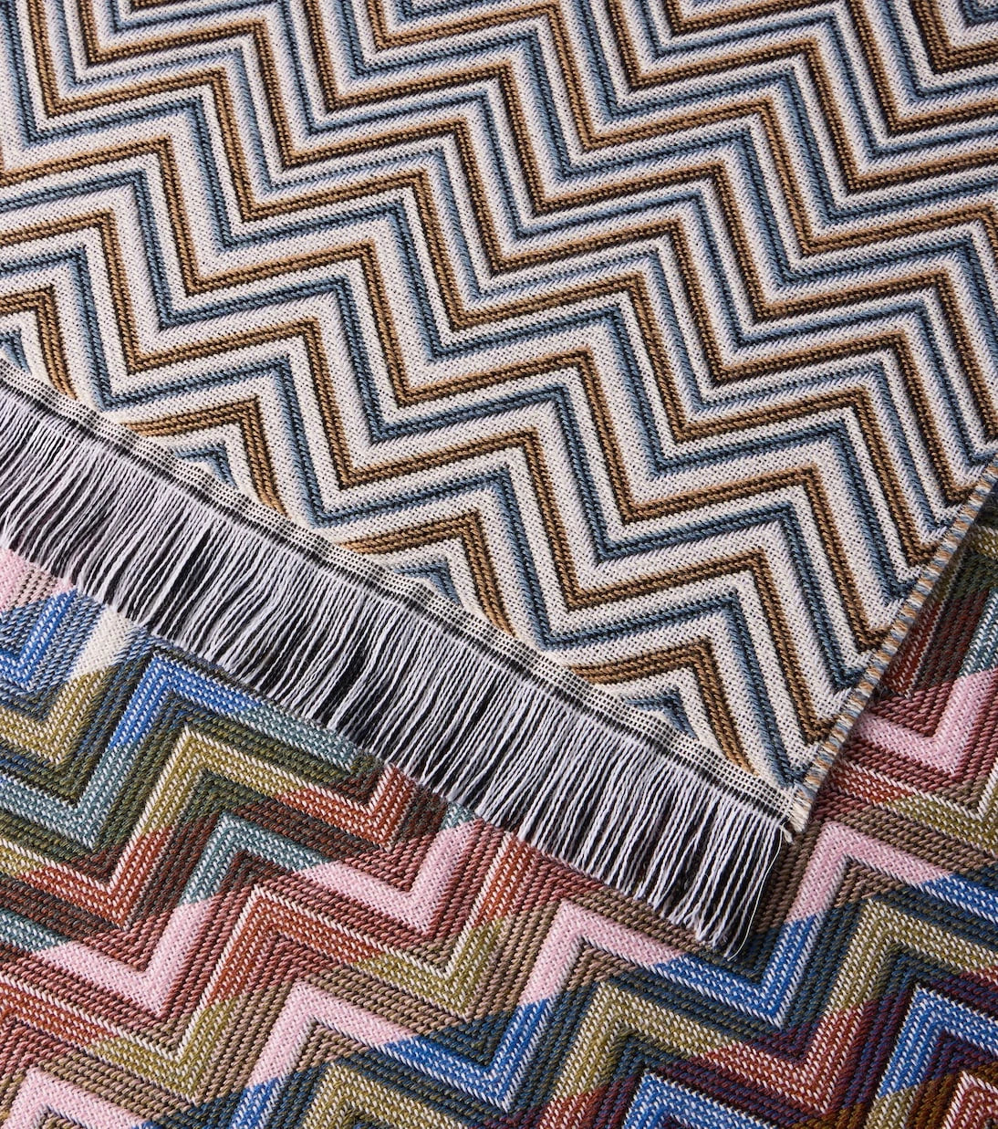 Missoni - Antwan fringed wool-blend throw