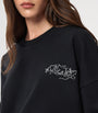 AllSaints Black Reel Print Lila Sweatshirt