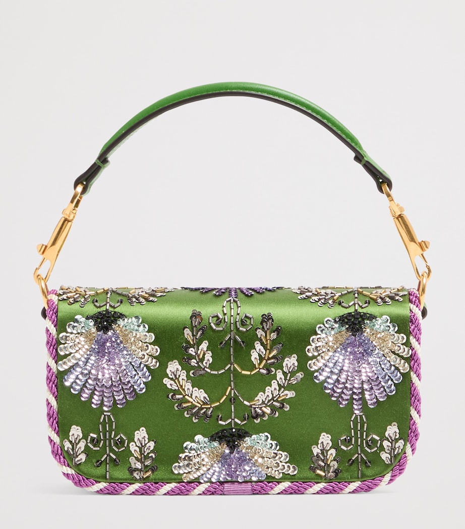 Small Embellished Locò Shoulder Bag