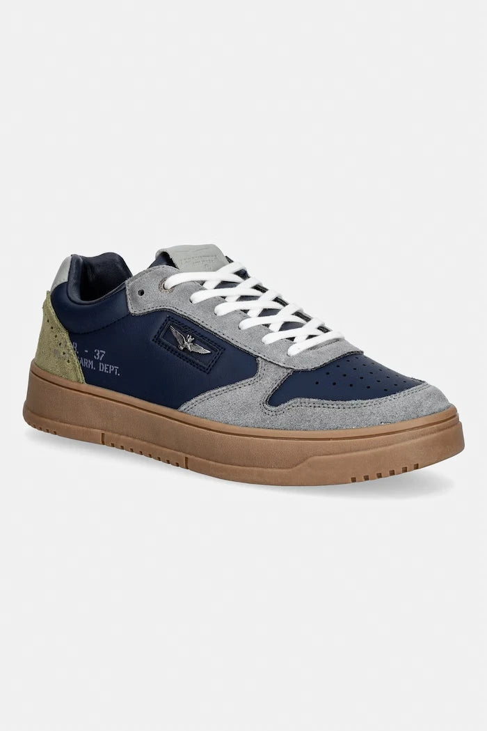 Кожени маратонки Aeronautica Militare SNEAKERS