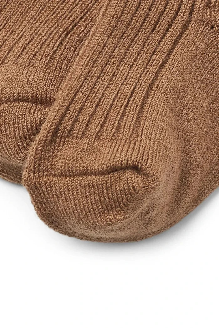 Yünlü çocuk çorapları Wheat (2 çift)