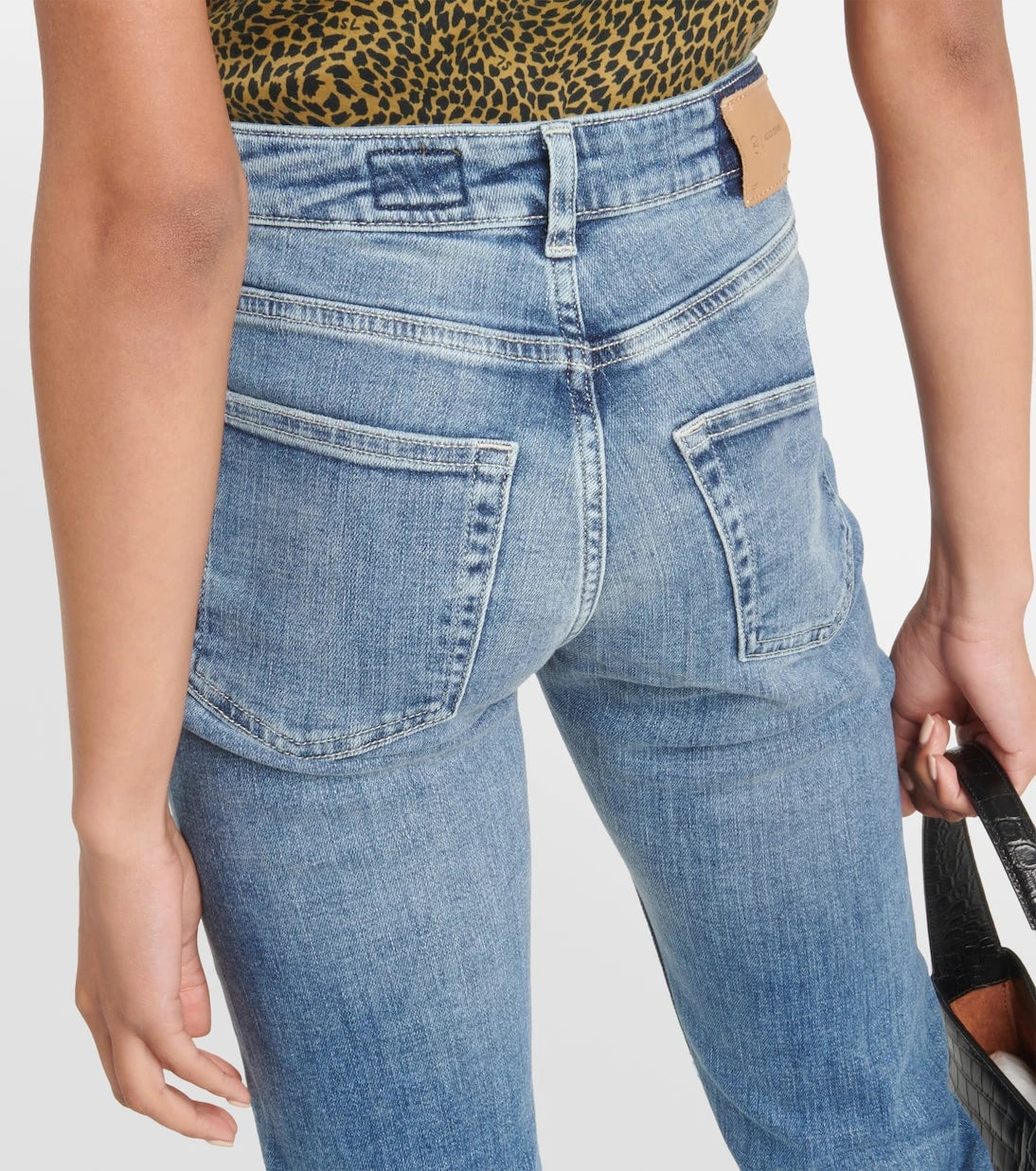 AG Jeans - Girlfriend mid-rise straight jeans