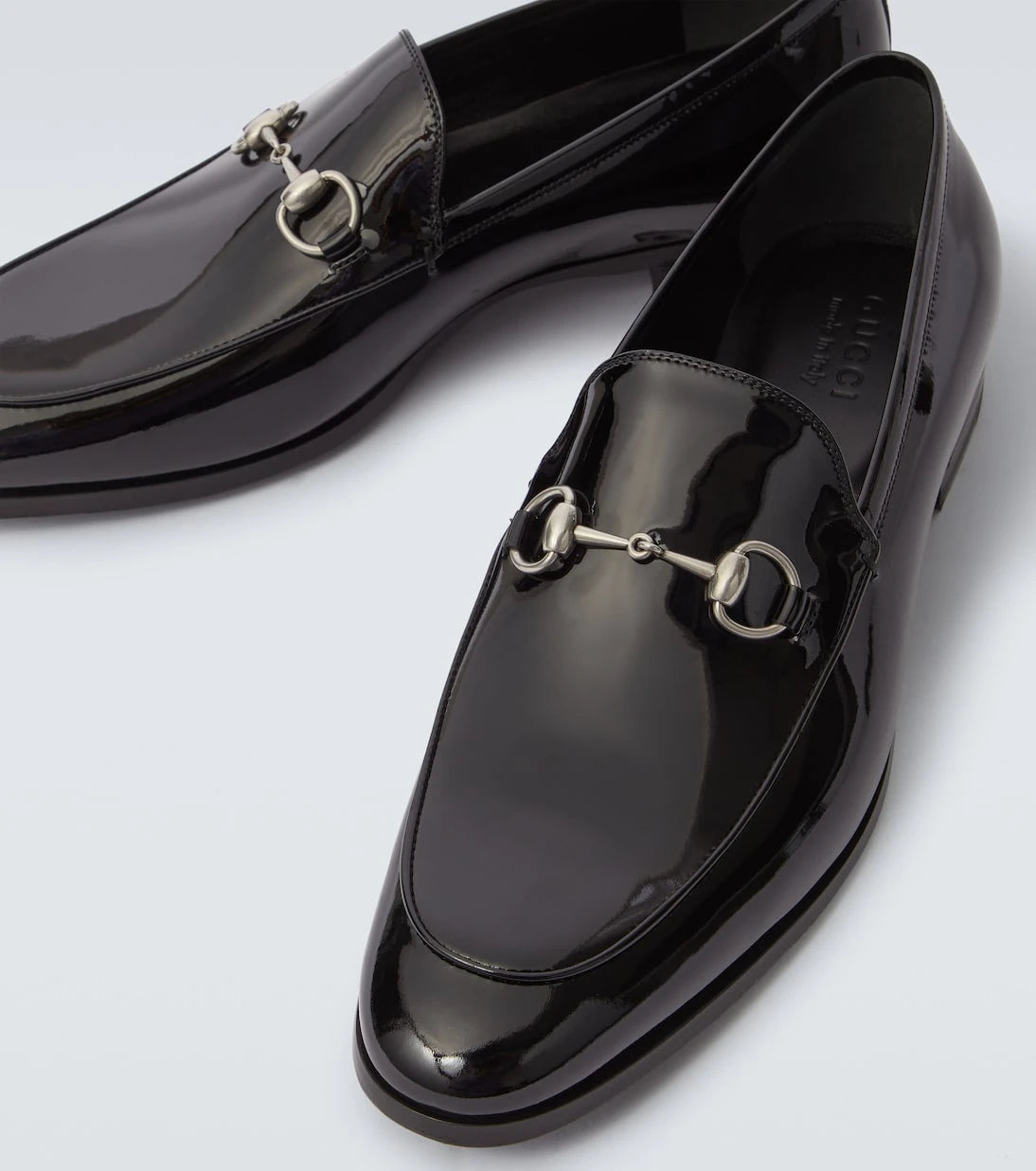 Gucci - Horsebit patent leather loafers