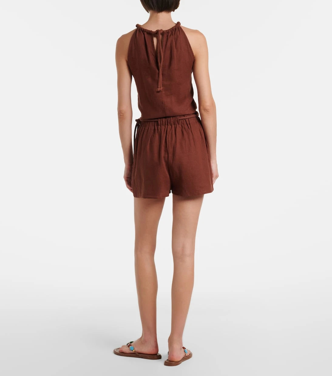 ViX Paula Hermanny - Janet linen-blend shorts