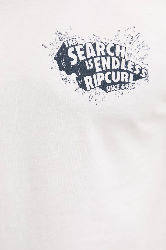 Rip Curl erkek pamuklu KEEP ON TRUCKING tişört