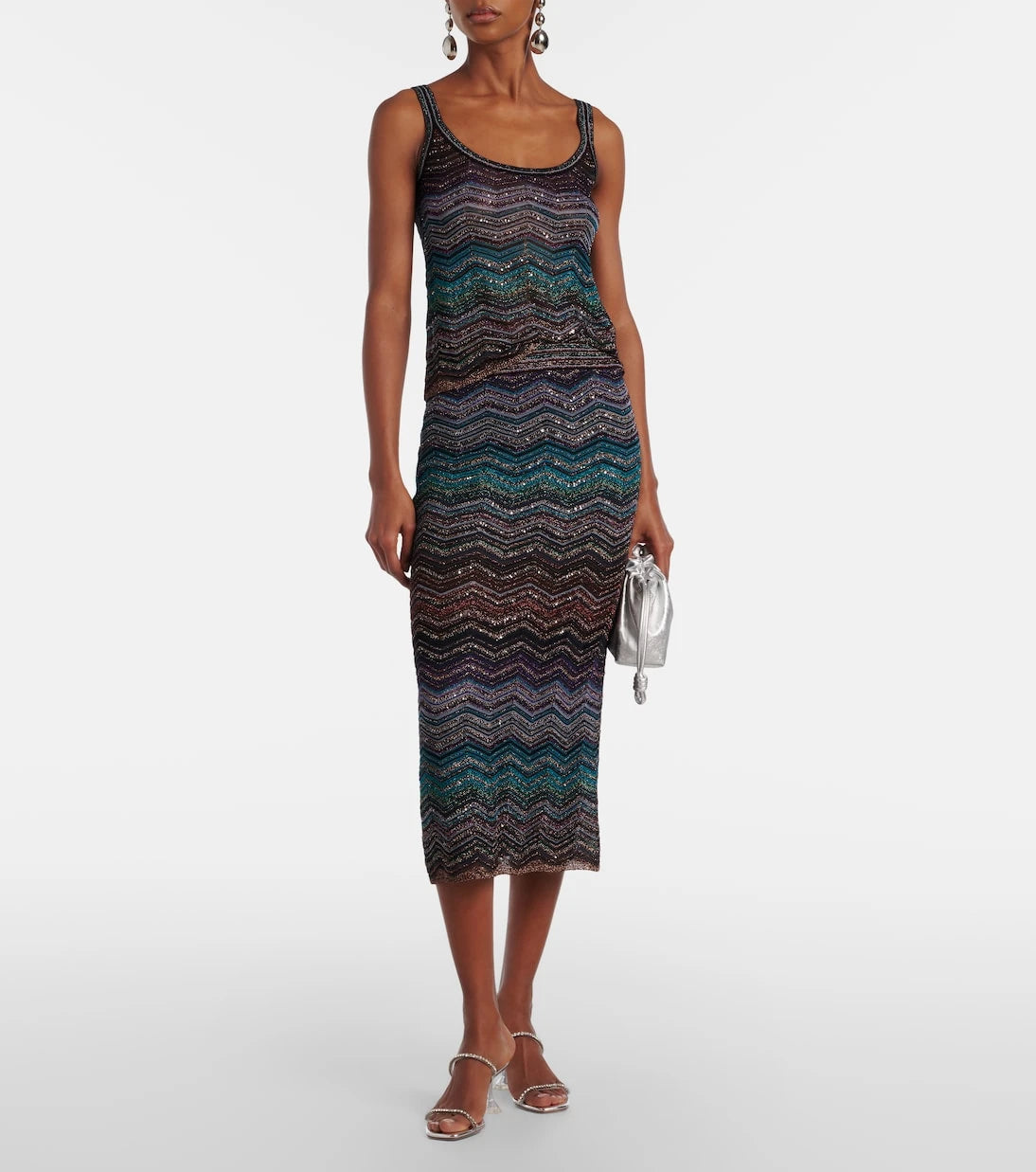 Missoni - Zigzag lamé top