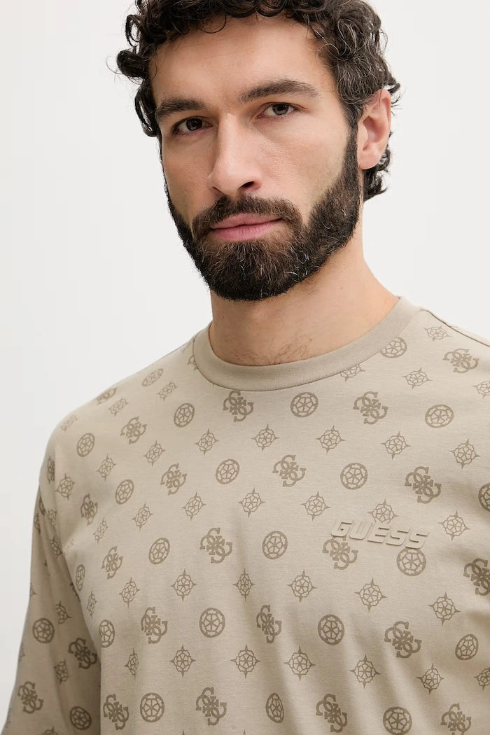 Guess erkek pamuklu tişört OVIDIO