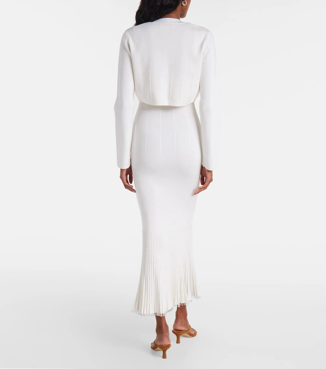 Galvan - Atalanta cropped cardigan