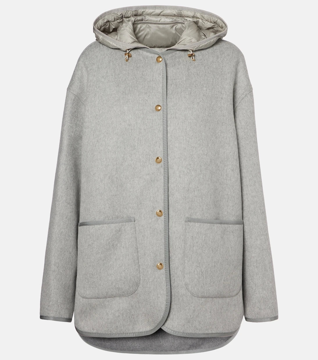 Moncler - Wool and cashmere down jacket