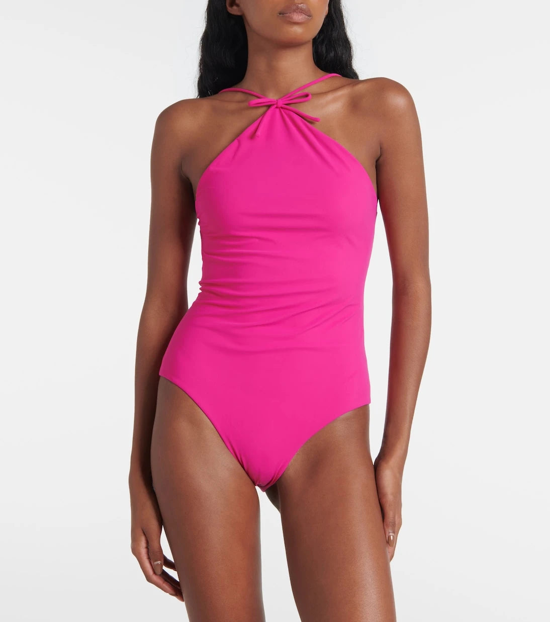 Valentino - Bow-detail swimsuit