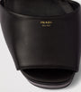 Prada Nappa Leather Platform Sandals 115