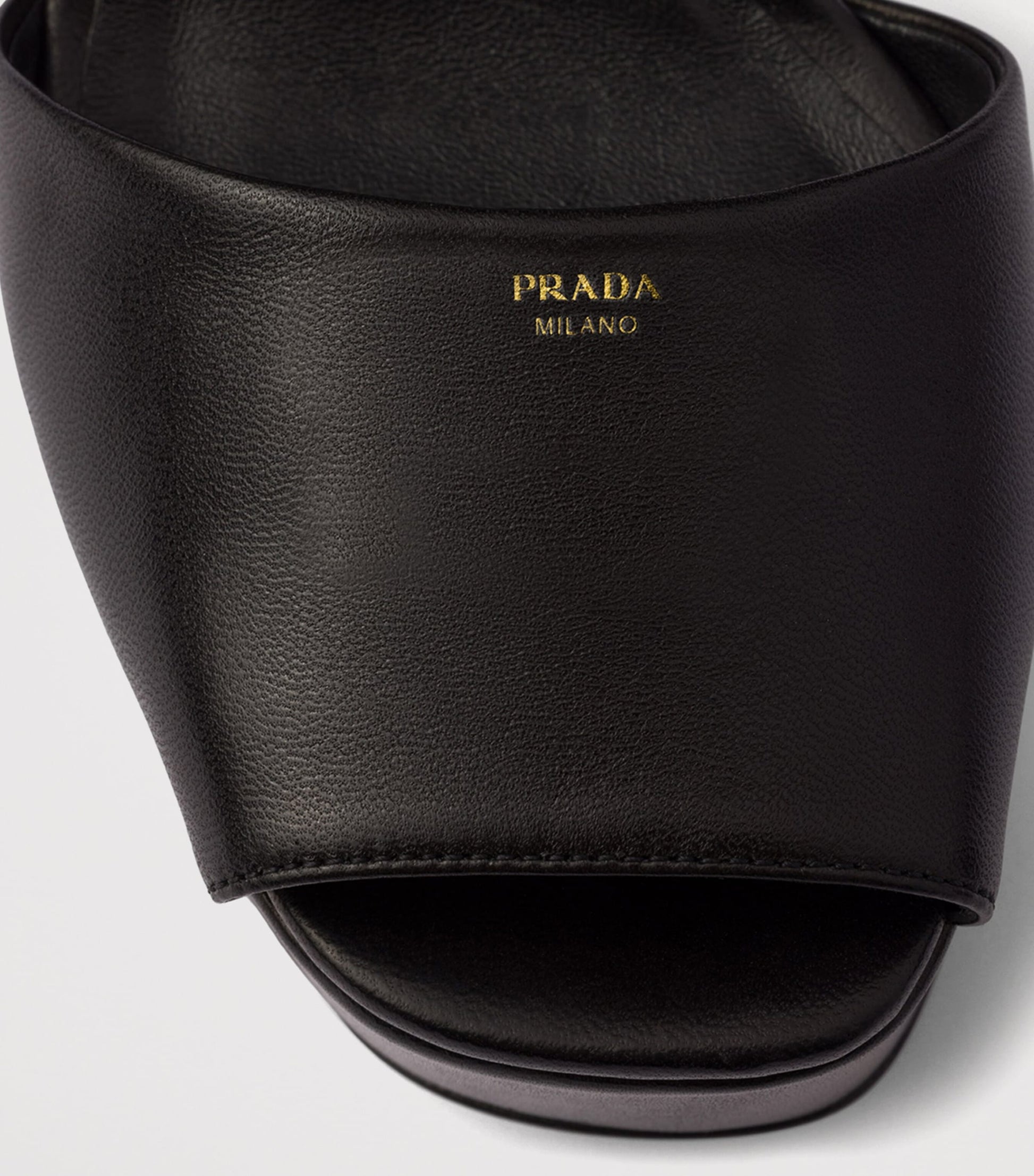 Prada Nappa Leather Platform Sandals 115