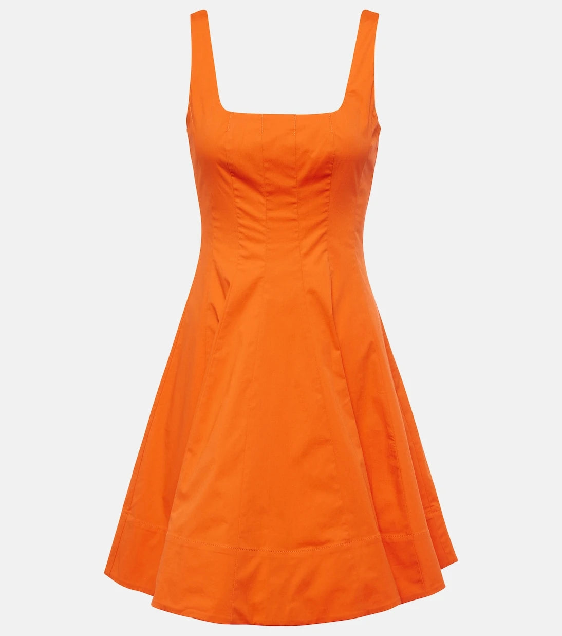 Staud - Wells cotton poplin minidress