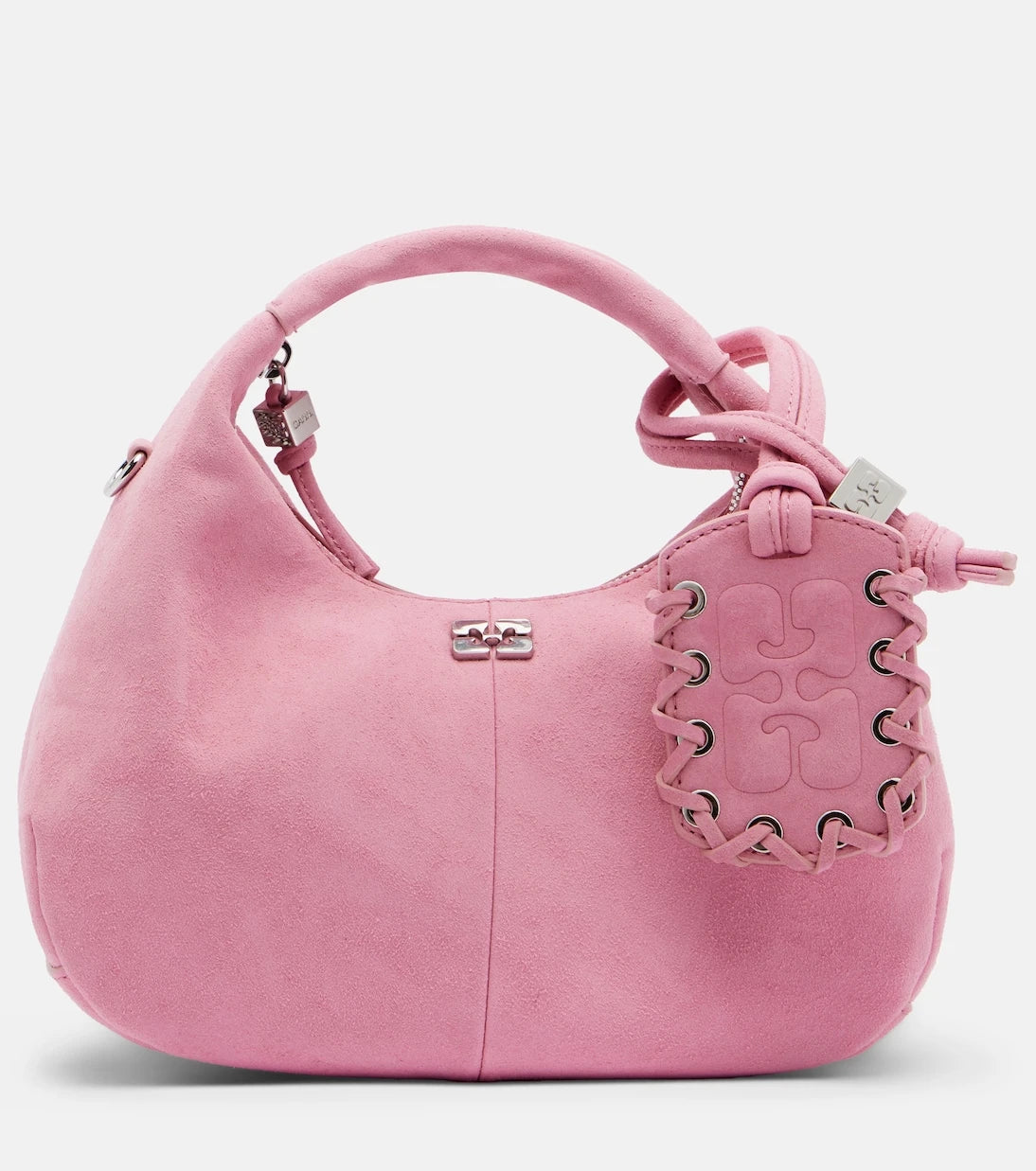Ganni - Mini top-handle bag