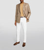 Cotton-Blend Straight Chinos