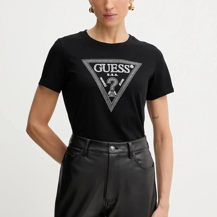 Памучна тениска Guess