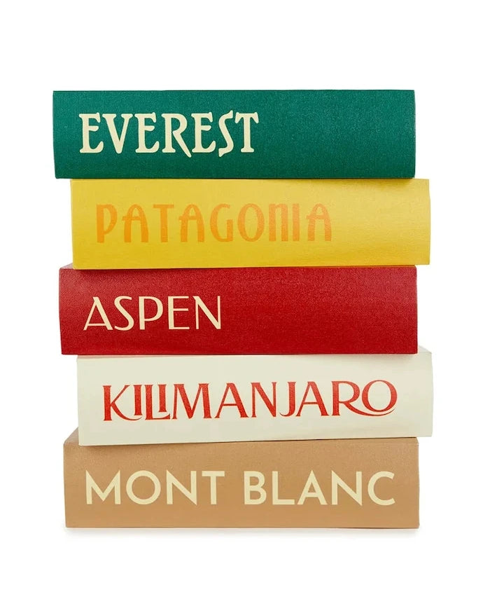 Balvi Mountains Book Stack Masa 38 x 33,27 cm