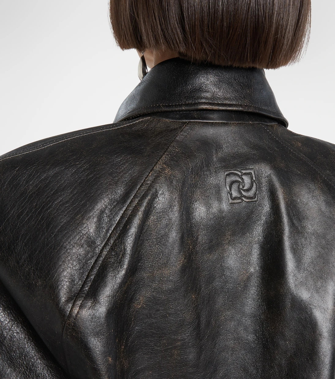 Magda Butrym - Belted leather jacket
