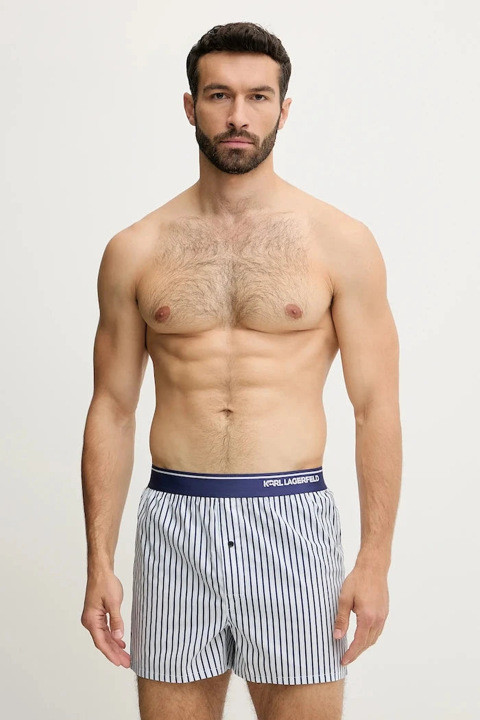 Karl Lagerfeld Pamuklu Boxer (3'lü)