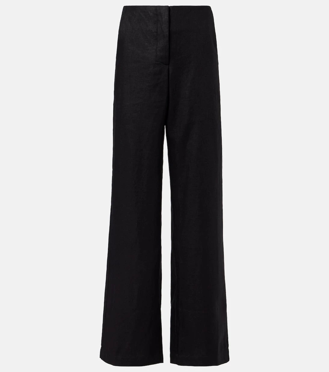 Faithfull - Sanne high-rise linen straight pants