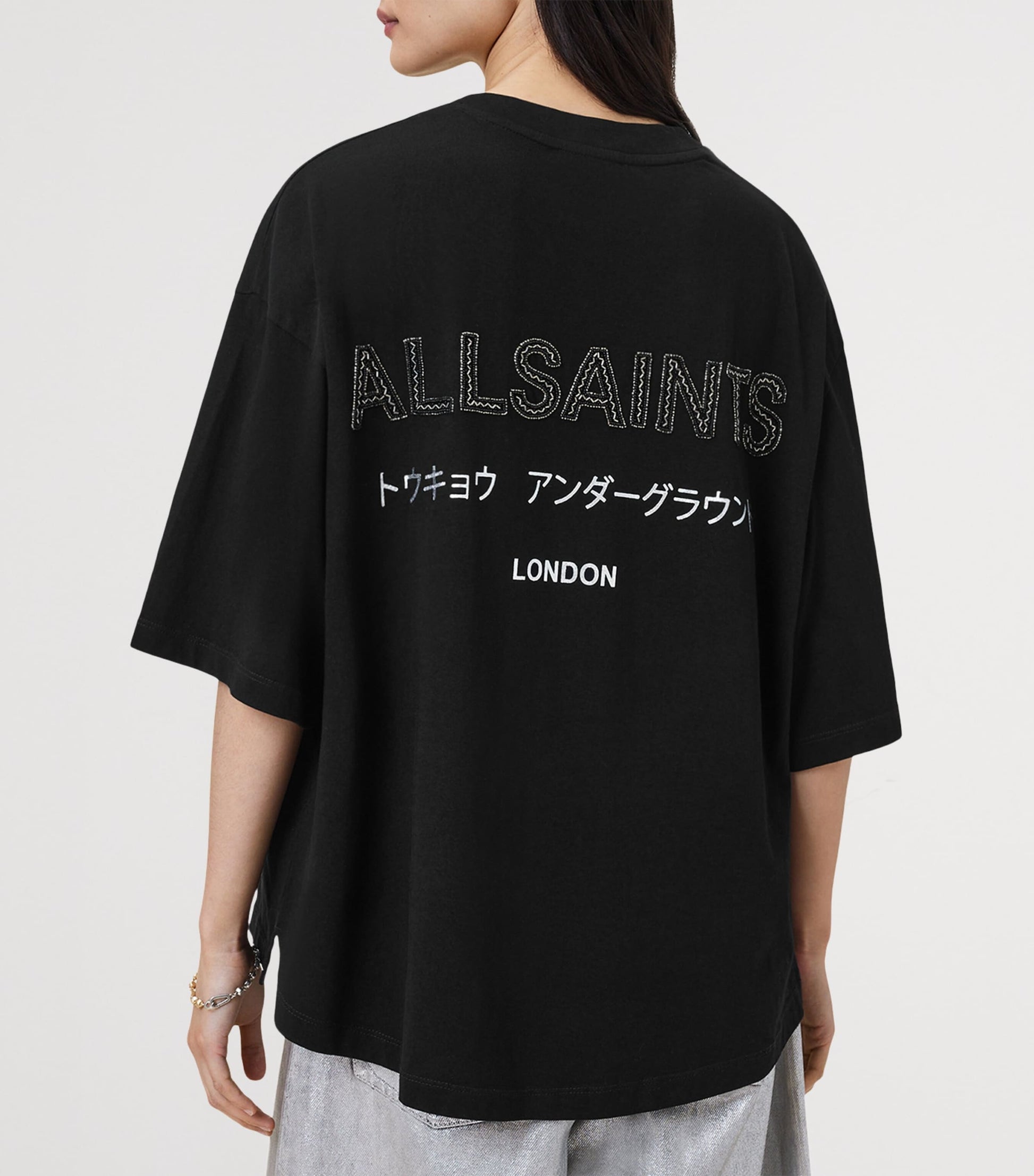 Black Organic Cotton Under Amelie T-Shirt