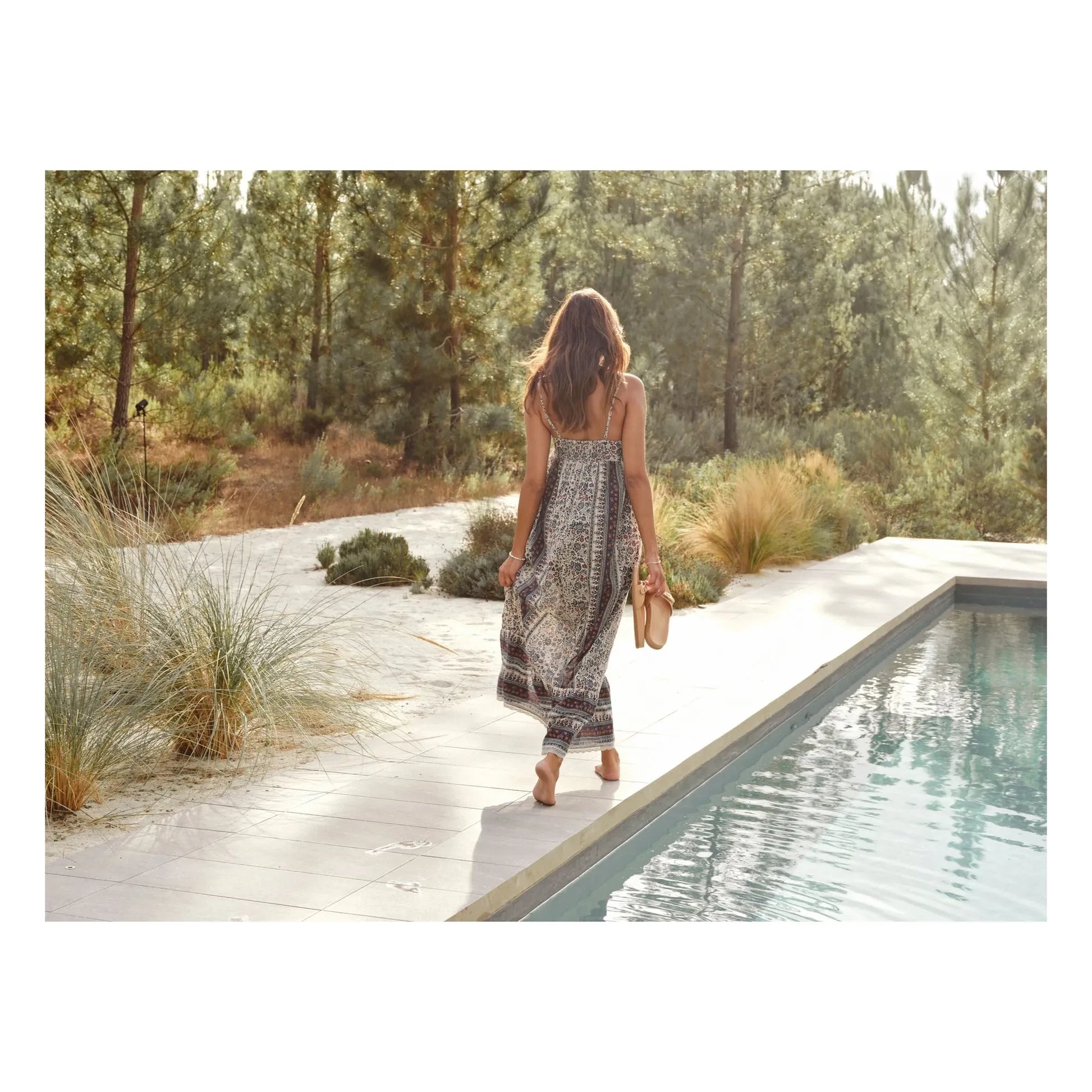 M.A.B.E. - Cass dress | Indigo