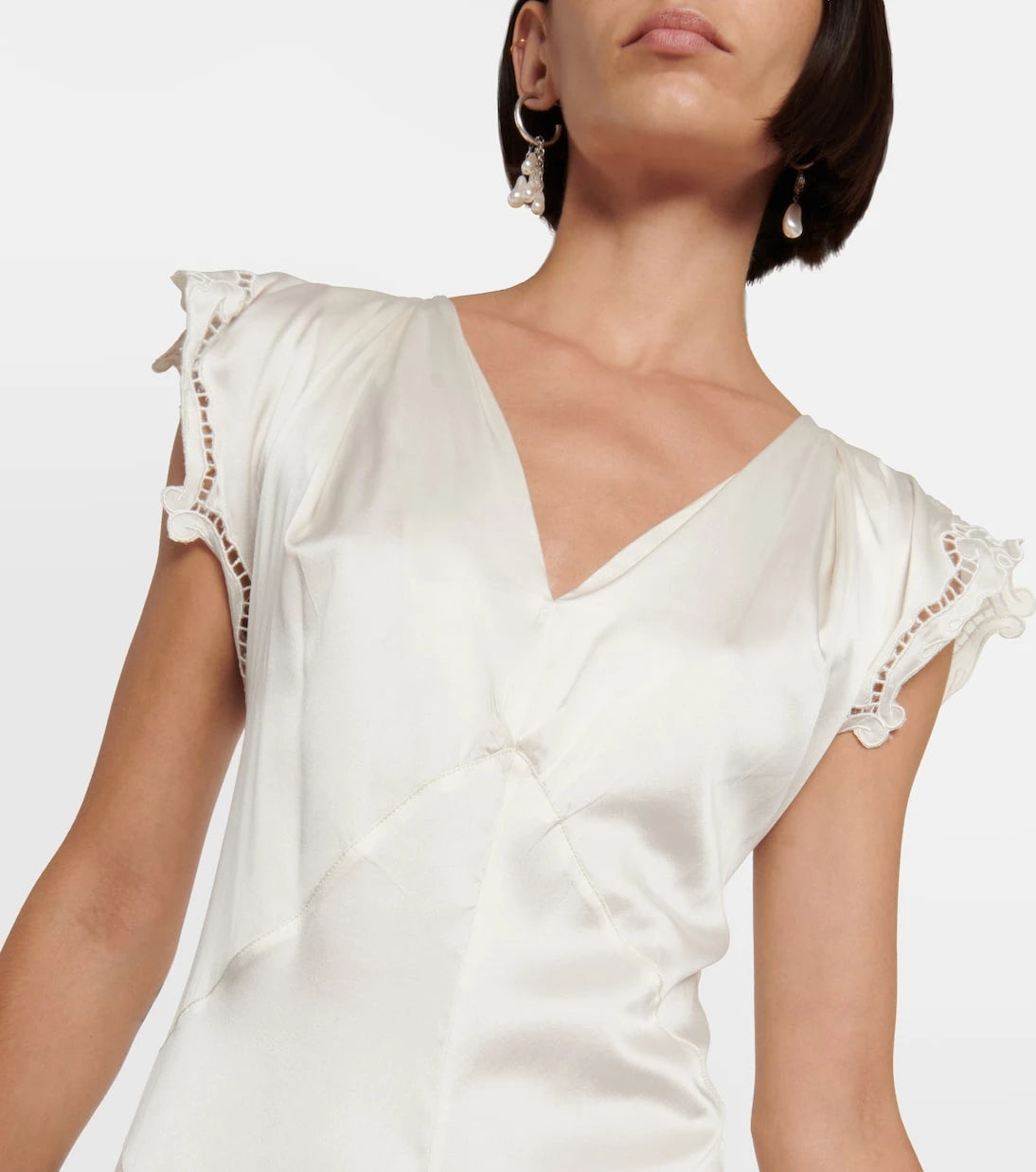 Isabel Marant - Jordina silk-blend midi dress