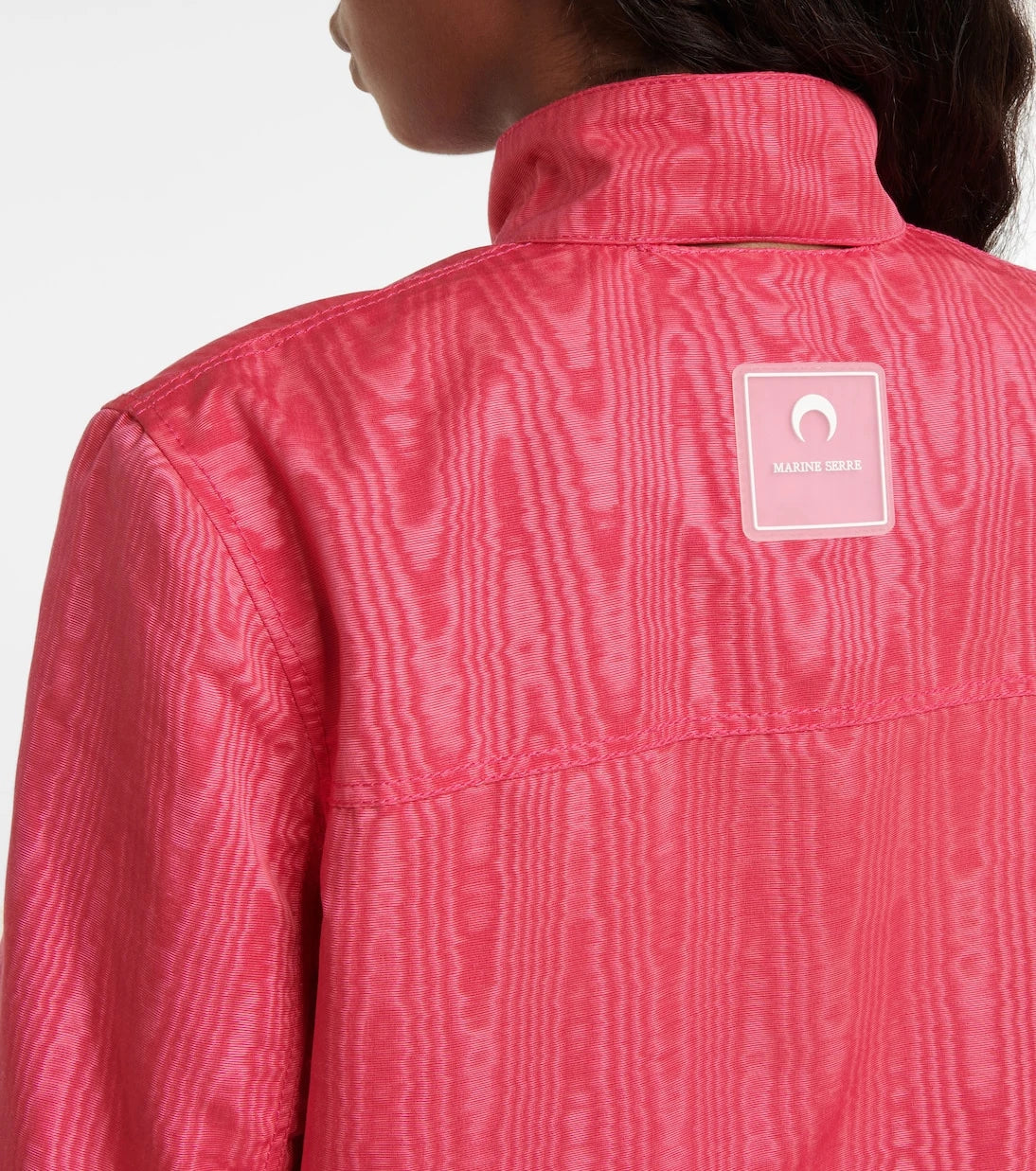Marine Serre - Boxy Moire track jacket