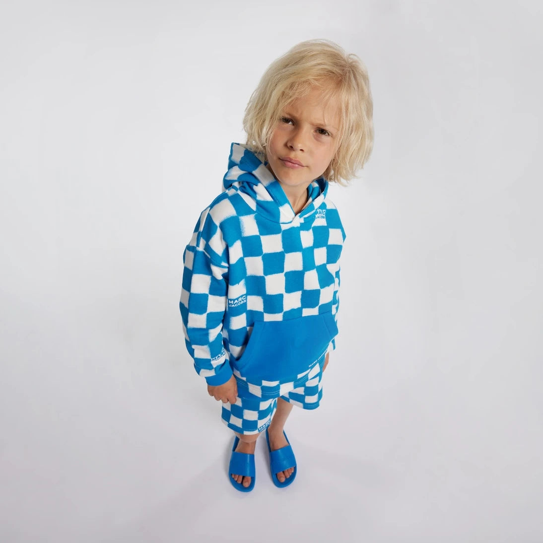 Marc Jacobs Kids - شورت برمودا كاروهات قطني